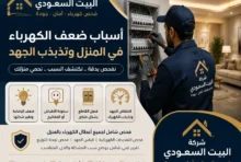 أسباب ضعف الكهرباء في المنزل وتذبذب الجهد