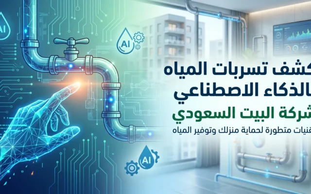 شركة كشف تسربات المياه بالرياض ذكاء اصطناعي