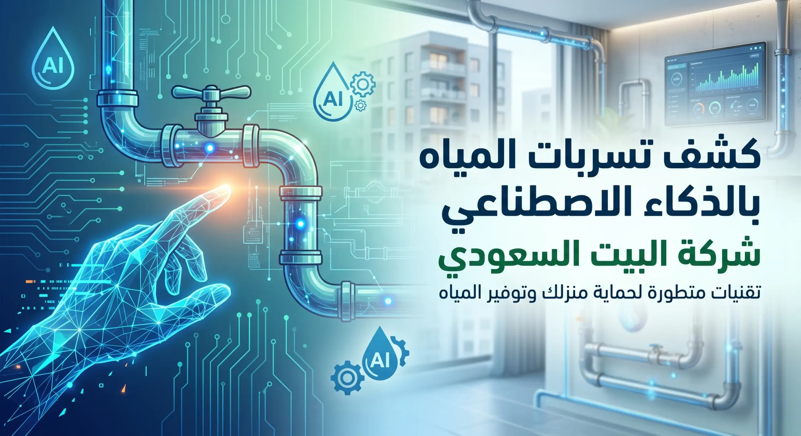 شركة كشف تسربات المياه بالرياض 0553160614 - البيت السعودي شركة كشف تسربات المياه بالرياض ذكاء اصطناعي