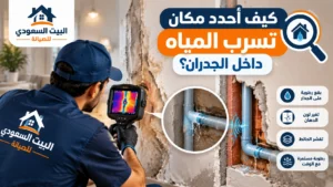 كيف أعرف مكان تسرب المياه بالمنزل